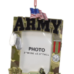 Army Picture Frame Ornament